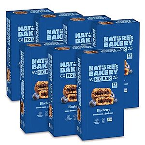 [SnS] $27.29** | 168-Ct 1-Oz Nature's Bakery Whole Wheat Fig Bars (Blueberry) at Amazon