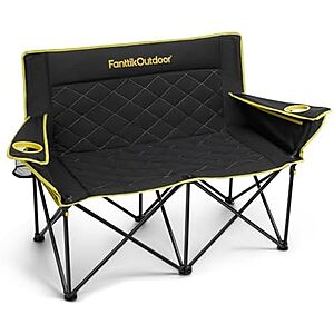 $55.99** | FanttikOutdoor Zeta L11 Duo Pro Double Camping Chair w/ Cup Holders at Amazon