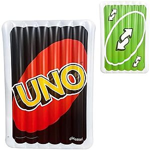 $7.49 | Uno&trade; Pool Float &ndash; Giant Inflatable Reverse Card, Floatie for Pool, Beach & Lake at Amazon