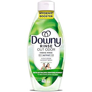 [SnS, AC] $25.17* | 4 &times; 48-Oz Downy RINSE & REFRESH Laundry Odor Remover and Fabric Softener (Active Fresh) ($6.29 each) at Amazon