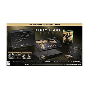 $119.99* | 007 First Light - Legacy Edition at Woot!