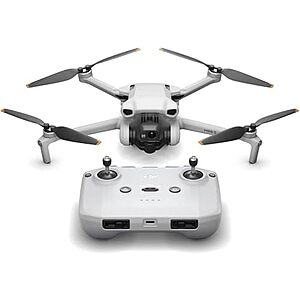 $319 | DJI Mini 3 Drone w/ 4K Camera & Remote Control at Amazon