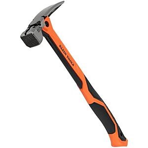 [NEW] $34.98 | 22-Ounce Klein Tools H81022 Anti-Vibration Milled Face Framing Hammer with Straight Claw at Amazon