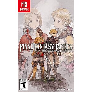 $34.99 | Final Fantasy Tactics: The Ivalice Chronicles (NSW/PS5, Amazon Edition) at Amazon