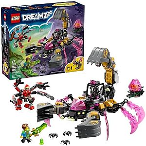 $34.99** | 505-Piece LEGO Dreamzzz: Season 4 - Nightmare Scorpion Digger (71513, 2026) at Amazon