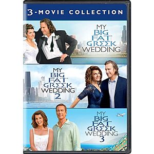 $9.99 | My Big Fat Greek Wedding: 3- Film Collection (DVD) at Amazon
