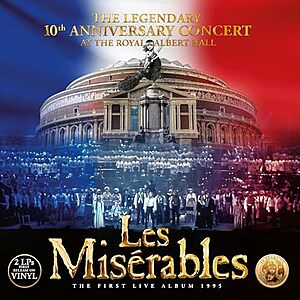 $20.64** | Les Miserables: 10th Anniversary Concert at the Royal Albert Hall (Vinyl) at Amazon