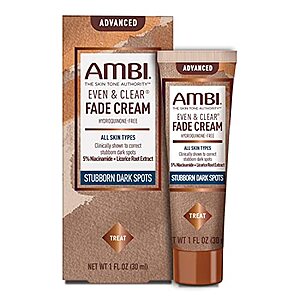 [NEW, SnS, AC] $3.24 | 1-Oz Ambi Even & Clear Advanced Fade Cream at Amazon