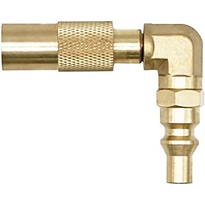 [NEW] $8.52 | Flame King Propane RV Quick Connect Elbow Adapter for Blackstone 17" & 22" Griddles, 1/4" Quick Connect Conversion at Amazon