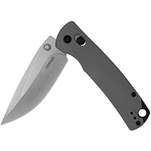 [NEW] $31.50 | Kershaw Sequence Pocket Knife, Gray, 3.32 Inch Drop Point Blade at Amazon