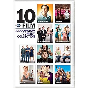 [NEW] $12.99 | Universal 10-Film Judd Apatow Comedy Collection (DVD) at Amazon