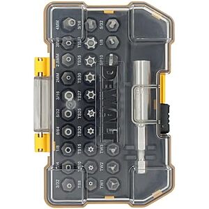 $14.98* | 31-Piece DEWALT Security Screwdriver Bit Set w/ Storage Case (DWAX200) at Amazon