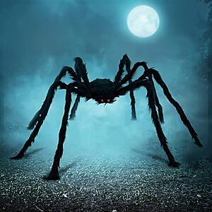 $8.99* | 5' JOYIN Spider Halloween Yard Decoration (Black) at Amazon