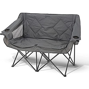 $36.99 | Arrowhead Outdoor Portable Folding Double Camping Loveseat Chair at Woot!