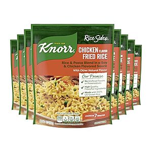 [SnS, AC] $5.35* | 8-Ct 5.7-Oz Knorr Rice Sides (Chicken Flavor Fried Rice) at Amazon (66.9￠ each)