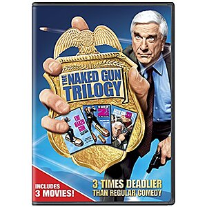 $5 | The Naked Gun Trilogy (DVD) at Amazon