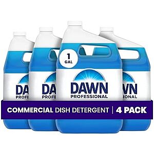 [SnS] $47.46** | 4-Pack 128-Oz Dawn Professional Pot and Pan Detergent (Regular Scent) at Amazon ($11.87 each)