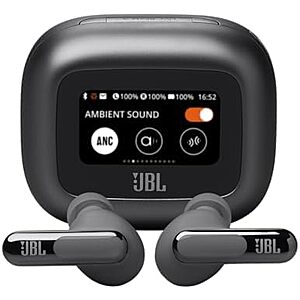$129.95 | JBL Live Beam 3 - True Wireless Noise-Cancelling Stick-Closed Earbuds at Amazon