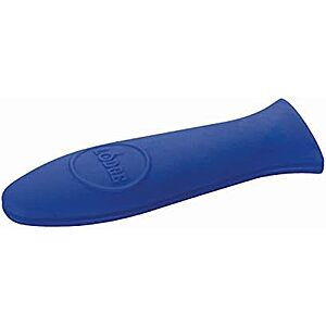 [NEW] $6.39 | Lodge Silicone Hot Handle Holder for 9 Inch and Larger Skillets, Blue at Amazon