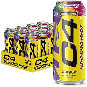 [SnS, AC] $10.99 | 12-Pack 16-Oz Cellucor C4 Performance Energy Drink (SKITTLES&trade;) at Amazon (91.6￠ each)