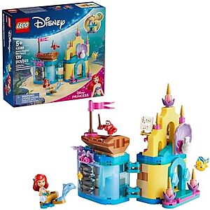 $15.99 | 179-Piece LEGO Disney: The Little Mermaid - Ariel's Magical Mini Palace (43285, 2026) at Amazon