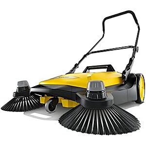 $299.99* | K&Auml;RCHER Walk-Behind Outdoor Push Sweeper S 6 Twin, 10 Gallon Capacity at Amazon