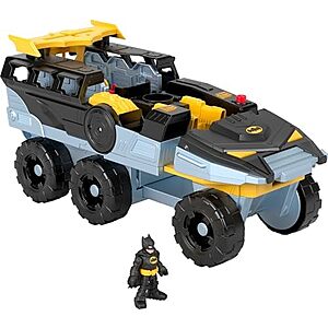 $23.80 | Fisher-Price Imaginext DC Super Friends Batman Toy Transforming Bat-Tank with Lights Sounds & Figure at Amazon