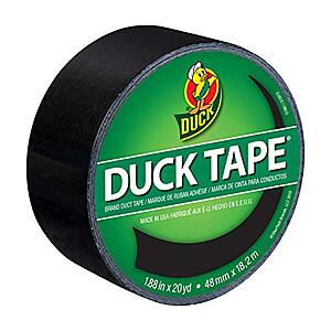 $3.50* | 20-Yard Duck Color Duct Tape (Black) at Amazon
