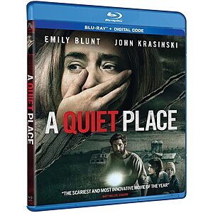 [NEW] $9.99 | A Quiet Place (Blu-ray + Digital HD) at Amazon