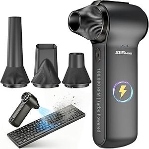 [AC] $18.69* | HTAIER 180,000RPM Cordless Electric Air Duster w/ 3-Speed Fan at Amazon