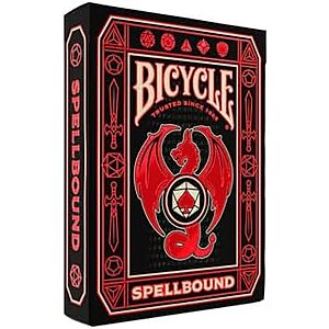 $7.99 | Bicycle Spellbound Playing Cards, Inspired by Fantasy Games, Includes Exclusive Spellbound Game at Amazon