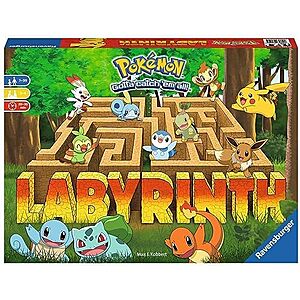 $13.03 | Ravensburger Pokemon Labyrinth Family Board Game at Amazon