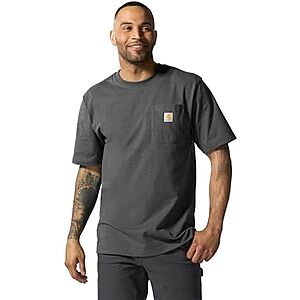 $13.68* | Carhartt Men's K87 Pocket T-Shirt at Amazon