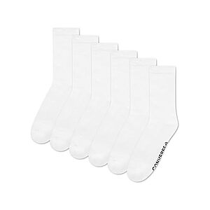 $5.99 | 6-Pack Converse Men Crew Socks at Woot!