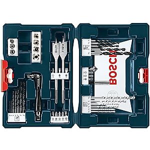 $21.47* | 41-Pc Bosch MS4041 Drilling & Driving Mixed Set at Amazon