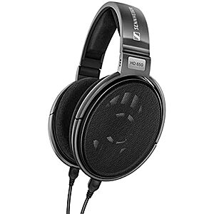 $306.89* | Sennheiser HD 650 - Audiophile Hi-Res Open Back Dynamic Headphone at Amazon