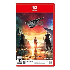 $34.99* | Final Fantasy VII: Rebirth Day One Edition (Switch 2 Game-Key Card) at Amazon