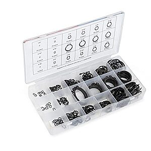 [NEW] $7.99 | 300-Piece NEIKO 50458A Snap Ring Shop Assortment Retaining Ring Set at Amazon