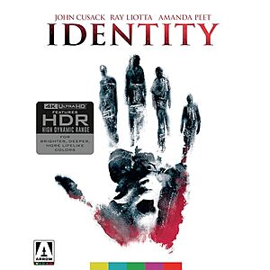 $24.99 | Identity: Limited Edition (4K Ultra HD) at Amazon