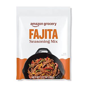 [SnS] $0.54* | 1.27oz Amazon Grocery Fajita Seasoning Mix at Amazon