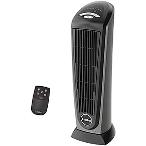 [Resale, AC] $28.63 | Lasko 1500W Portable Electric Ceramic Tower Space Heater w/ Remote (Used - Like New) at Amazon