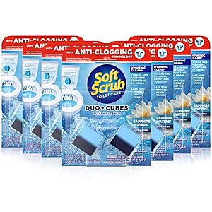 [SnS] $12.15 | 14-Count Soft Scrub DuoCubes In-Tank Toilet Cleaner (Sapphire Waters) at Amazon
