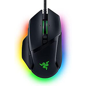 [Resale, AC] $24.74 | Razer Basilisk V3 Wired Chroma RGB Ergonomic Gaming Mouse (Black) (Used - Like New) at Amazon