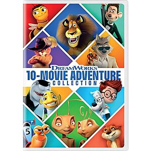 [NEW] $14.99 | DreamWorks 10-Movie Adventure Collection (DVD) at Amazon