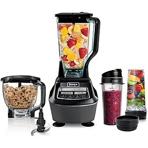 [Resale, AC] $93.45 | Ninja BL770 Kitchen Blender System w/ 72-Oz Pitcher, 8-Cup Bowl, 2x 16-Oz Cups (Used - Like New) at Amazon