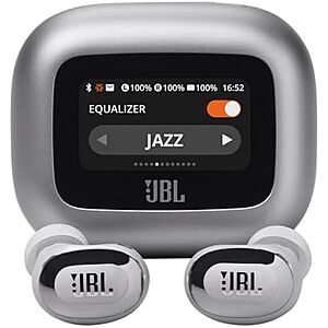 $129.95* | JBL Live Buds 3 - Cancelling Bud-Type Earbuds - Silver at Amazon