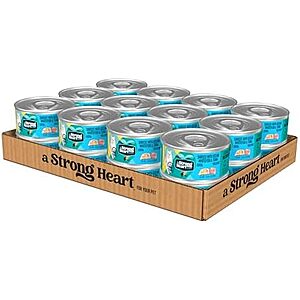 $11.89* | 24-ct 5.5-oz A Strong Heart Canned Wet Cat Food (various) at Amazon (49.5￠ each)