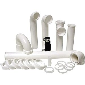 [NEW] $6 | PlumbCraft Garbage Disposal Installation Kit, 1-1/2 in. OD, White at Amazon