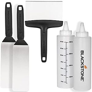 $14.96* | 5-Pc Blackstone Essential Griddle Toolkit at Amazon