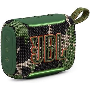 $39.95 | JBL Go 5 Portable Bluetooth Speaker, Waterproof and Dustproof at Amazon